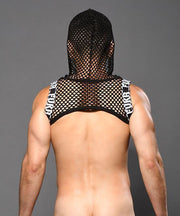ANDREW CHRISTIAN See-Thru NETTank 4-Way Stretch Ultra Mesh Crop-Top 3249 - SexyMenUnderwear.com