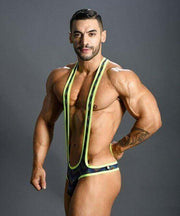 Andrew Christian Singlet Pride Electro Star One-Piece Slingstring kit 91055 12 - SexyMenUnderwear.com