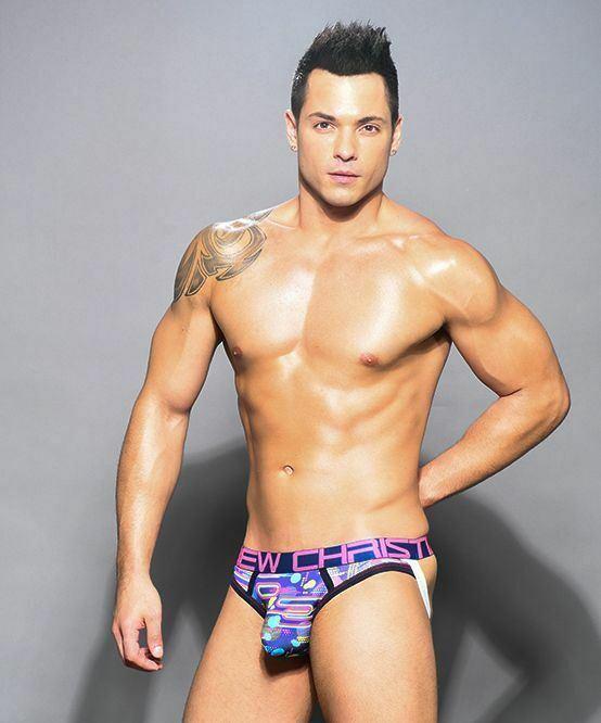 Andrew Cristian Funky Retro Brief Jock Combo Back to 80s 91870 43 - SexyMenUnderwear.com