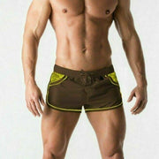 Beach Guard Swimwear MASKULO Swim-Short Tear-Proof Contrast Mesh SW0802-91 32 - SexyMenUnderwear.com