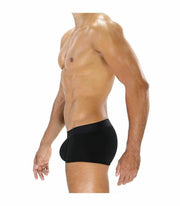Boxer TOF PARIS Cotton ALPHA Bi-Stretch Jersey Black 37 - SexyMenUnderwear.com