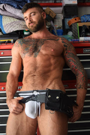 BREEDWELL BAG HEX PACK CLUBBING WITH MULTIPLE HIDDEN ZIPPABLE POCKETS - SexyMenUnderwear.com