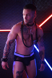 BREEDWELL Brief AXEL Sheer Mesh Leg Back Panels Black Briefs 24 - SexyMenUnderwear.com