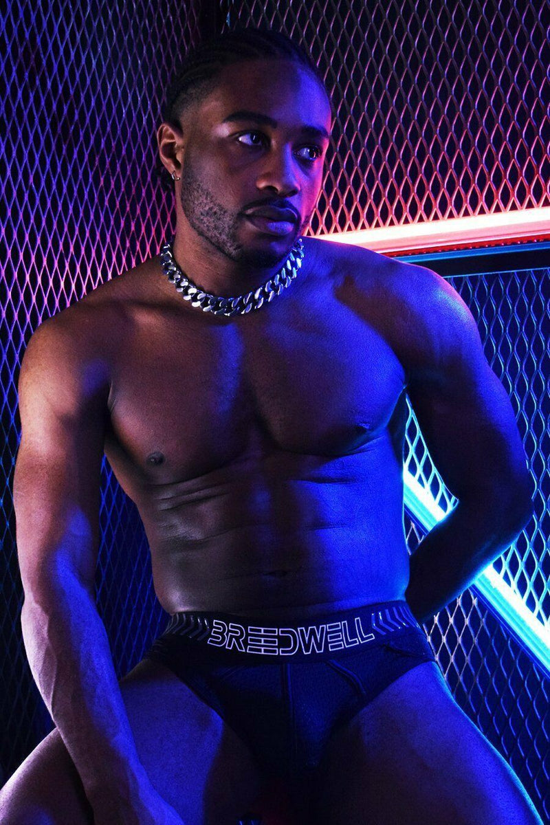 BREEDWELL Briefs Breedcore Mesh Brief Black 28 - SexyMenUnderwear.com