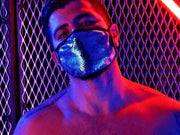 BREEDWELL CYBER Face Mask High-End Premium Durable Masks Velvet Dragon Skin 9 - SexyMenUnderwear.com