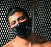 BREEDWELL CYBER Fashion Face Masks Velvet Party Masque Gasoline 9 - SexyMenUnderwear.com