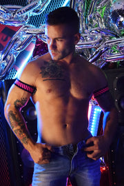 BREEDWELL Reversible Armbands Magnum Pink (1) 36 - SexyMenUnderwear.com