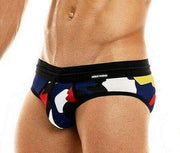 Brief Modus Vivendi Military Fashion Camouflage Camo-Briefs Black 02014 12A - SexyMenUnderwear.com