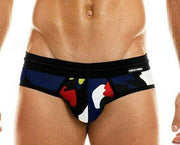 Brief Modus Vivendi Military Fashion Camouflage Camo-Briefs Black 02014 12A - SexyMenUnderwear.com