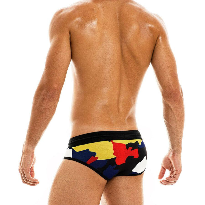 Brief Modus Vivendi Military Fashion Camouflage Camo-Briefs Black 02014 12A - SexyMenUnderwear.com