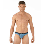 Briefs Gregg Homme Torridz Hyper-Stretch Brief Blue 87423 11 - SexyMenUnderwear.com