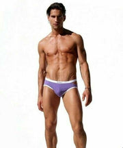 Briefs RUFSKIN Arche Cotton Brief Contoured Front Pouch Purple Grape 7 - SexyMenUnderwear.com