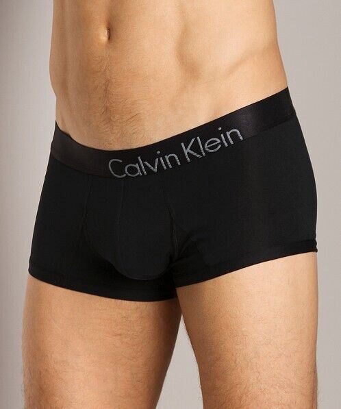 Calvin Klein Boxer Trunk Bold Collection Low-Rise Trunk Black 8908 - SexyMenUnderwear.com