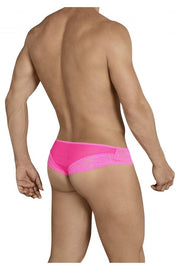CANDYMAN Thong Lace Mesh Transparent Lingerie Sexy Pink 99385 3 - SexyMenUnderwear.com