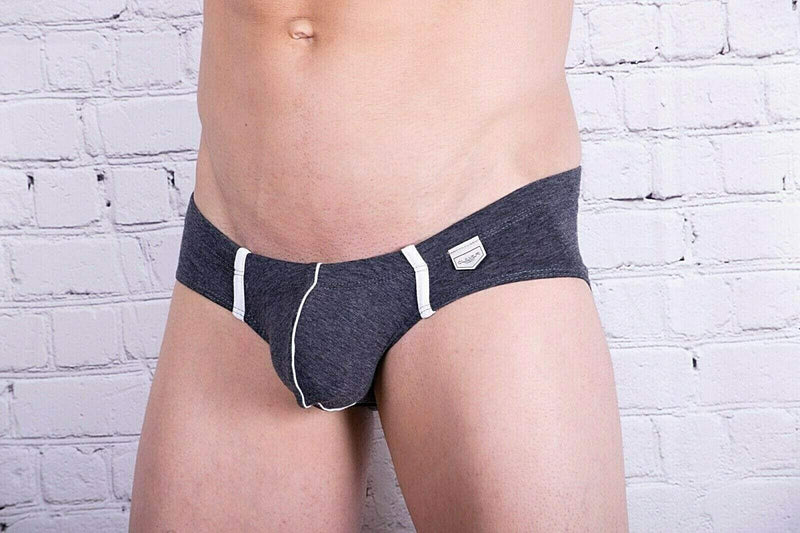 Clever Brief Beats Latin Slips Dark Grey 5026 6 - SexyMenUnderwear.com