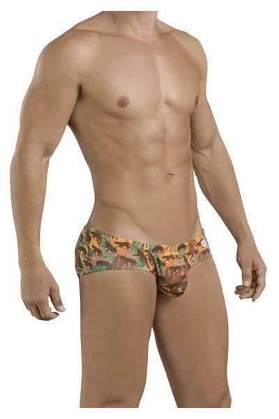 Clever Brief Echo Latin Slip Briefs Brown 5392 3 - SexyMenUnderwear.com
