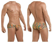 Clever Brief Echo Latin Slip Briefs Brown 5392 3 - SexyMenUnderwear.com