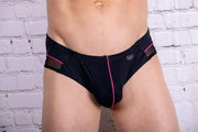 Clever Brief Plush Latin Men Briefs Black 5388 2 - SexyMenUnderwear.com