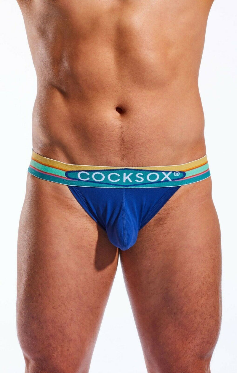 COCKSOX Jockstrap Enhancing Pouch Jock Palm Beach Blue CX21N 6 - SexyMenUnderwear.com