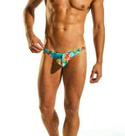 Cocksox Thong Enhancer Pouch Tangas Hombres Hibiscus Cruise CX05CR 13 - SexyMenUnderwear.com