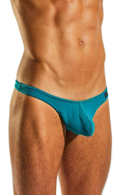 CockSox Thongs Enhancer Supplex Enhancing Mens Sexy Tangas Turbo Green CX05 10 - SexyMenUnderwear.com