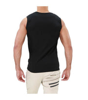 Débardeur TOF PARIS Round Collar Tanktop YOU 100% Cotton Jersay Tank Black 12 - SexyMenUnderwear.com