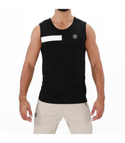 Débardeur TOF PARIS Round Collar Tanktop YOU 100% Cotton Jersay Tank Black 12 - SexyMenUnderwear.com