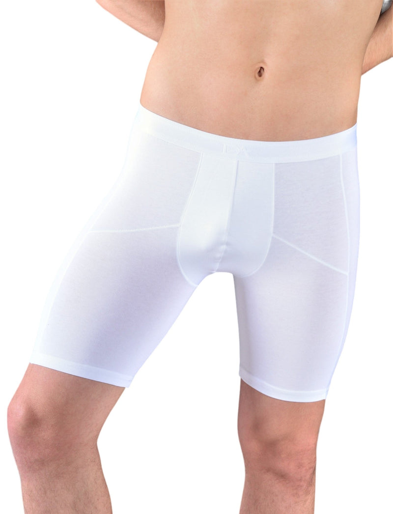 Doreanse Athetic Long Boxer Body-Defining Fit With Seamed Pouch White 1792 4 - SexyMenUnderwear.com