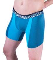 Doreanse Boxer Fitted Cotton And Modal Fabric Green Emerald 1710 5 - SexyMenUnderwear.com