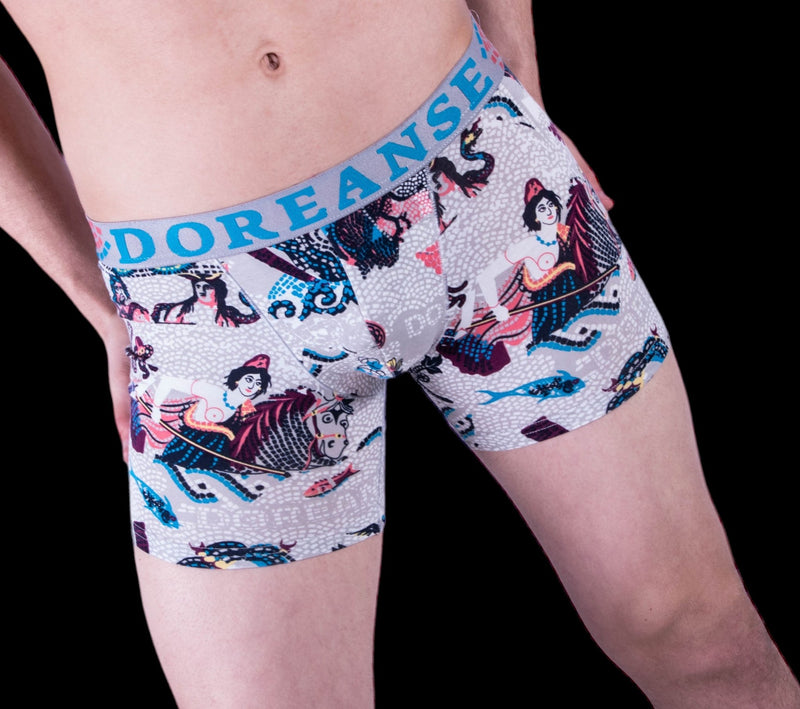 DOREANSE Boxer Poseidon Long Mens Boxers Trunk 1806 8 - SexyMenUnderwear.com