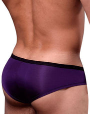 DOREANSE Brief Slip Boost Cheeky Microfiber Purple 1377 20 - SexyMenUnderwear.com