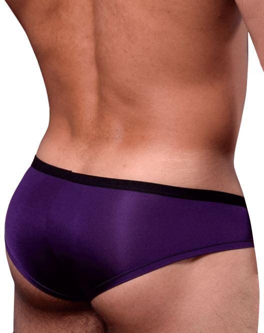 DOREANSE Brief Slip Boost Cheeky Microfiber Purple 1377 20 - SexyMenUnderwear.com