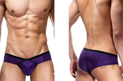 DOREANSE Brief Slip Boost Cheeky Microfiber Purple 1377 20 - SexyMenUnderwear.com