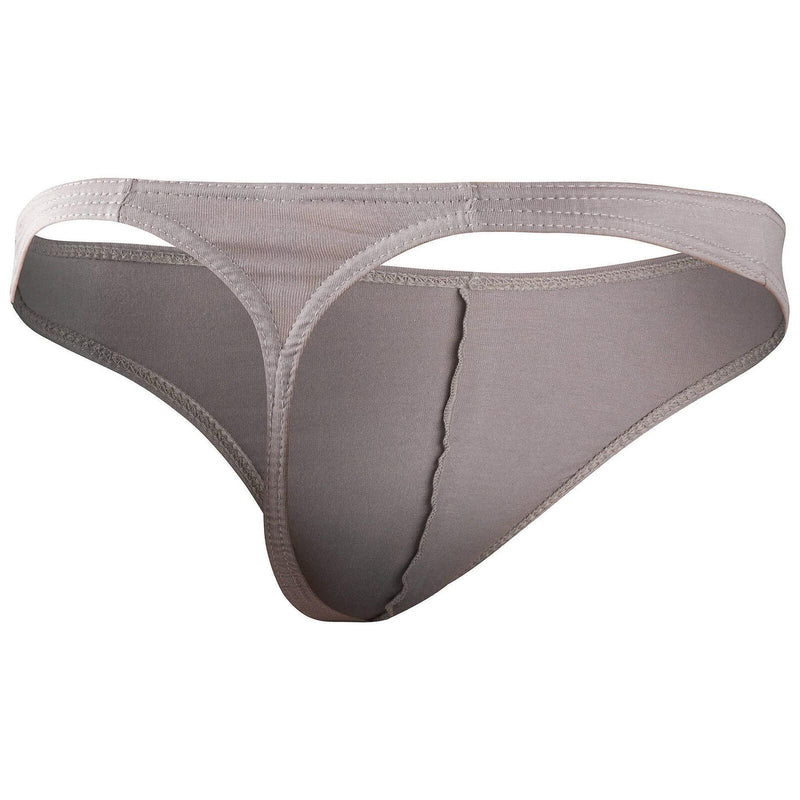 DOREANSE Cotton Men Thong Grey 1280 14 - SexyMenUnderwear.com