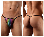 Doreanse Disco Thongs Rainbow Minimal String 1300 17 - SexyMenUnderwear.com