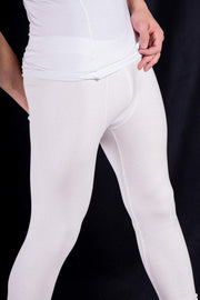 DOREANSE Long John Pants leggings Thermal Viloft Anti Humidy White 1965 2A - SexyMenUnderwear.com