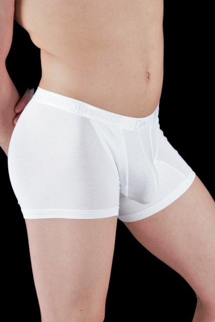 DOREANSE mens Boxer Adonis anatomical Long Boxer White 1770 6 - SexyMenUnderwear.com