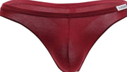 DOREANSE Mens String Underwear Euro Mens Thong Claret-Red 1392 15A - SexyMenUnderwear.com