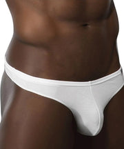 DOREANSE Mens String Underwear Homme Thong White 1392 15A - SexyMenUnderwear.com