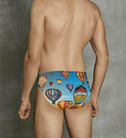 Doreanse Printed soft Casual mini speedo cut Briefs 1319 8 - SexyMenUnderwear.com
