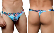 DOREANSE Sensual Mens Thong Deep Sea Cotton Blend 1341 6 - SexyMenUnderwear.com