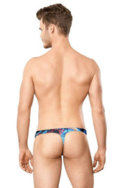 DOREANSE Sensual Mens Thong Deep Sea Cotton Blend 1341 6 - SexyMenUnderwear.com