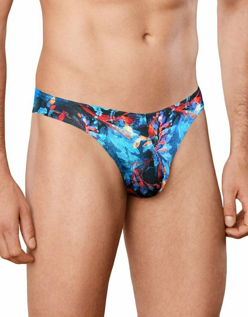 DOREANSE Sensual Mens Thong Deep Sea Cotton Blend 1341 6 - SexyMenUnderwear.com