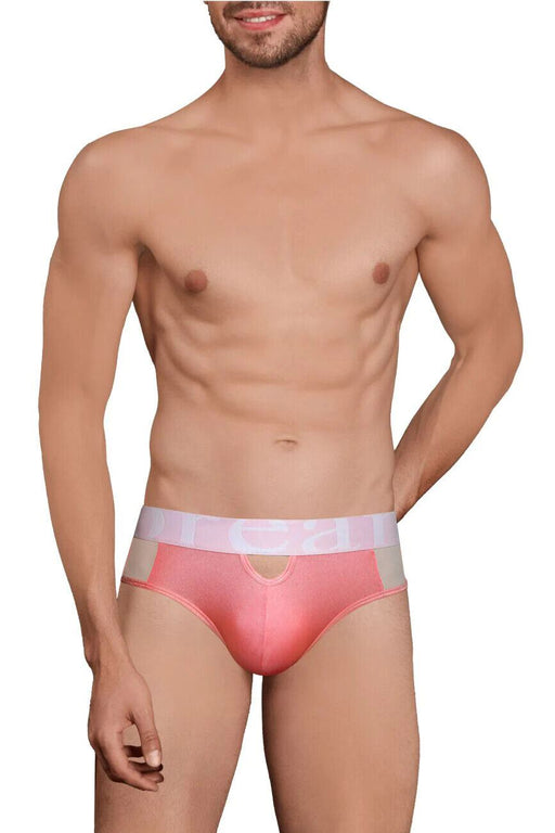 Doreanse Window Thong Soft Sleeky Low-Rise Light Pink Thongs 1224 - SexyMenUnderwear.com