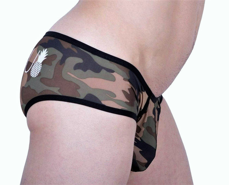 Duty Cadet JJ MALIBU UNDERWEAR Slips Sensual Army Brief 3 - SexyMenUnderwear.com