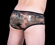 Duty Cadet JJ MALIBU UNDERWEAR Slips Sensual Army Brief 3 - SexyMenUnderwear.com