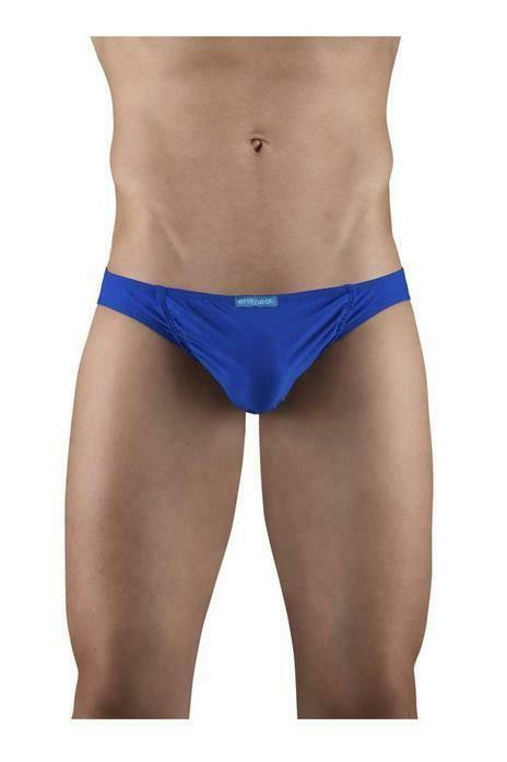 ErgoWear Bikini Brief FEEL GR8 Stretchy Microfiber Cobalt 1089 3 - SexyMenUnderwear.com