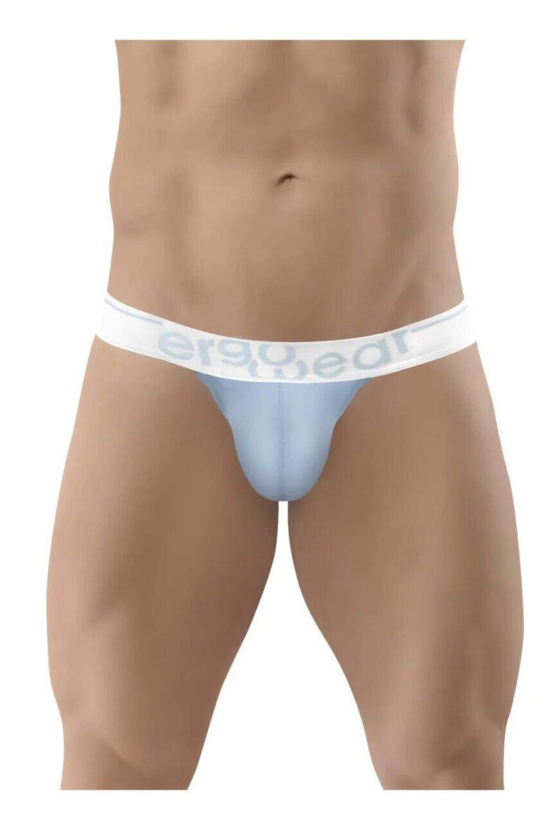 ErgoWear Bikini Brief MAX SE Comfort Low-Rise Briefs Light Blue 1308 - SexyMenUnderwear.com