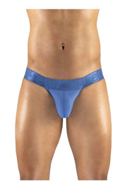 ErgoWear Bikini Brief MAX XV Quick Dry Low-Rise Briefs Stone Blue 1174 31 - SexyMenUnderwear.com