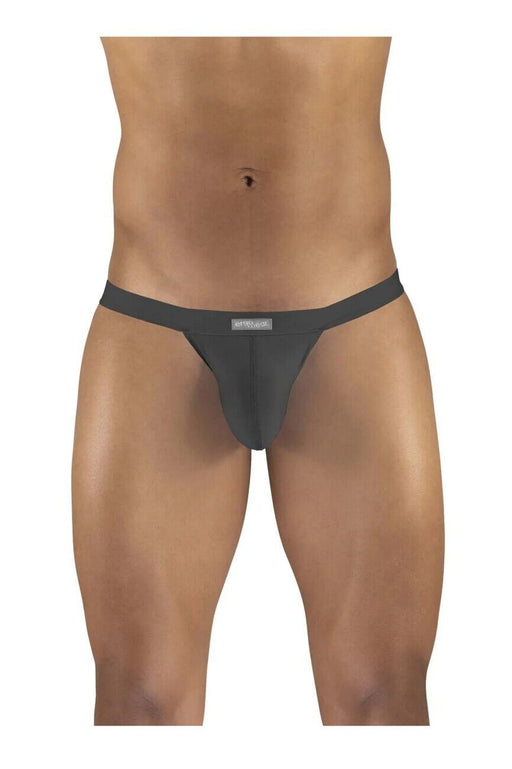 ERGOWEAR Bikini Briefs SLK Shaped-Pouch Quick Dry Brief Dark Gray 1136 24 - SexyMenUnderwear.com